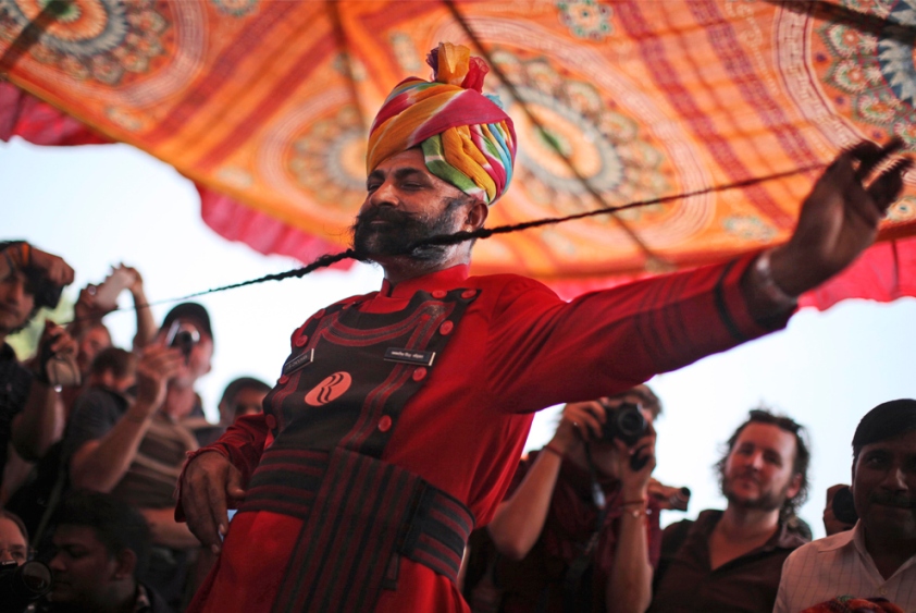Moustache Competition - Rajasthan Pushkar Fair