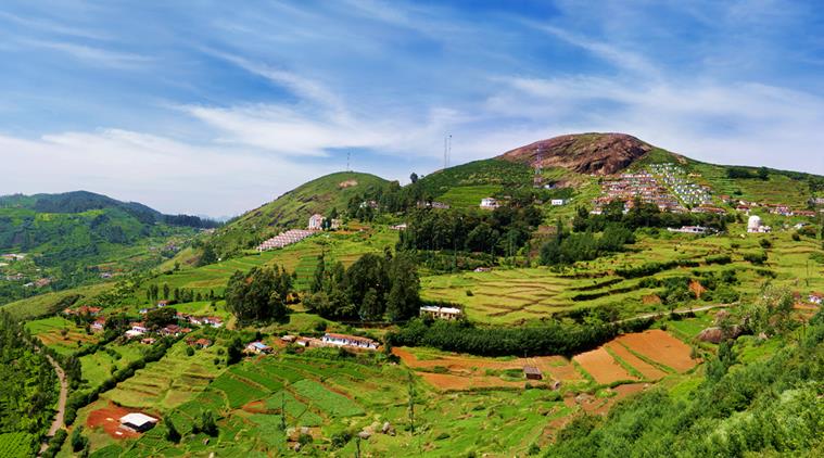 Ooty - hill station located in Tamil Nadu